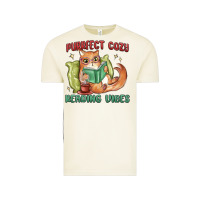 Vintage Arctic purrfect cozy reading vibes Vintage Tee - MaliasSmallBusiness