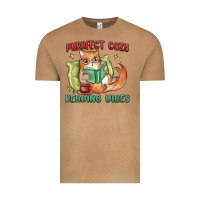 Vintage Camel purrfect cozy reading vibes Vintage Tee - MaliasSmallBusiness