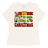 Bone beginning to look like a christmas with gin and gifts Ladies Tee - AdoDesignShop
