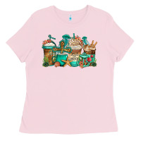 Bubblegum Pink jesus is my anchor coffee cups Ladies Tee - Jasminsmagicworld