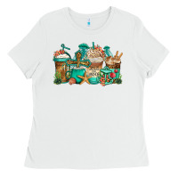White jesus is my anchor coffee cups Ladies Tee - Jasminsmagicworld