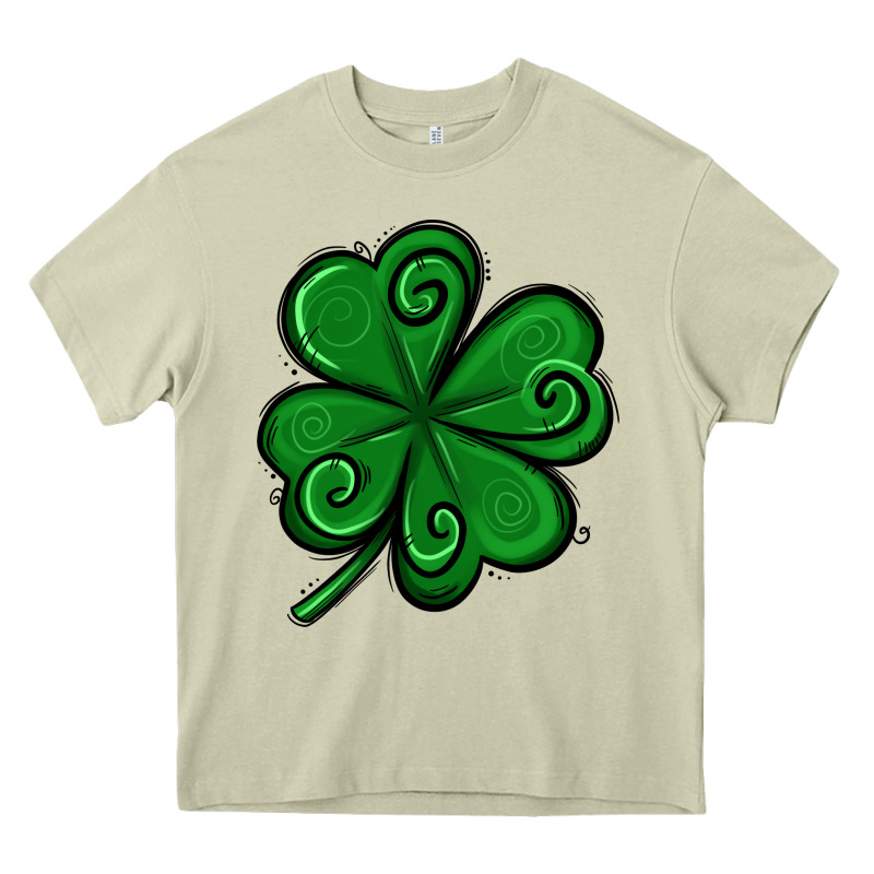 St. Patrick's Day Shamrock Heavy Core Tee by Jasminsmagicworld | Teevron