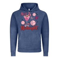 Vintage Denim meet me at midnight Vintage Hoodie - MaliasSmallBusiness