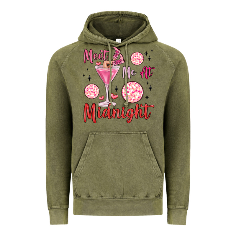 Meet Me At Midnight Vintage Hoodie by MaliasSmallBusiness | Teevron