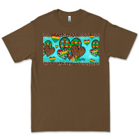 Cacao western hearts autism cup Premium Tee - Artiststas