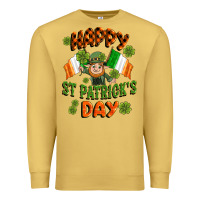 Antique Gold happy st patricks day Premium Sweatshirt - CowGirlArtShop