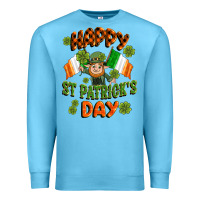 Ocean Blue happy st patricks day Premium Sweatshirt - CowGirlArtShop