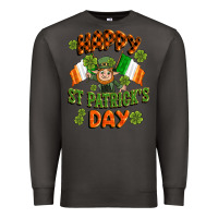 Smoke happy st patricks day Premium Sweatshirt - CowGirlArtShop