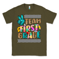 Army Green team first grade Classic Tee - NancyCooperArtShop