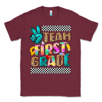 Burgundy team first grade Classic Tee - NancyCooperArtShop
