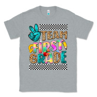 Heather Grey team first grade Classic Tee - NancyCooperArtShop