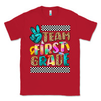 Red team first grade Classic Tee - NancyCooperArtShop