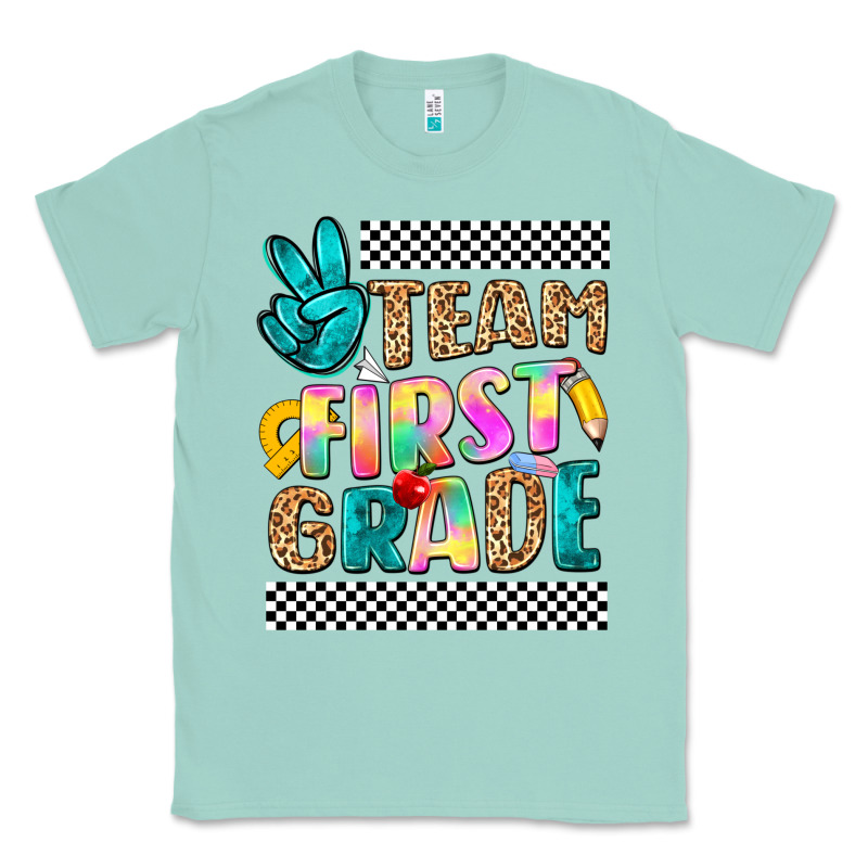 Team First Grade Classic Tee by NancyCooperArtShop | Teevron
