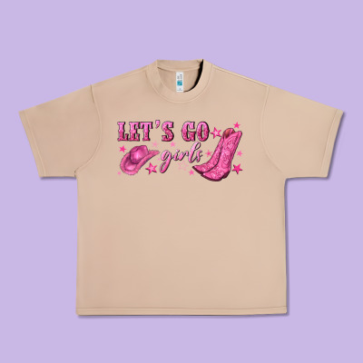 Lets Go Girls Urban Heavy Tee Designed By Nancycooperartshop