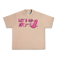 Burro lets go girls Urban Heavy Tee - NancyCooperArtShop