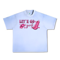 Grape Ice lets go girls Urban Heavy Tee - NancyCooperArtShop