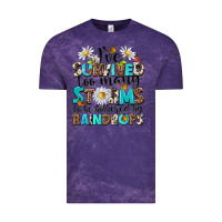 Cloud Purple ive survived too many storms to be bothered by rai Vintage Tee - NancyCooperArtShop