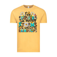 Vintage Mustard ive survived too many storms to be bothered by rai Vintage Tee - NancyCooperArtShop