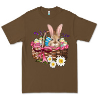 Cacao easter bunny and basket Premium Tee - AdoDesignShop