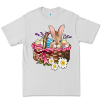 Easter Bunny And Basket Premium Tee | Teevron