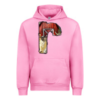 Fuchsia Pink farm life alphabet lowercase letters r Urban Hoodie - BundleAndBundleShop