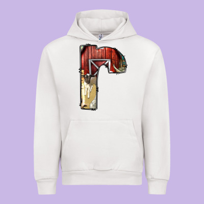 Farm Life Alphabet Lowercase Letters R Urban Hoodie Designed By Bundleandbundleshop