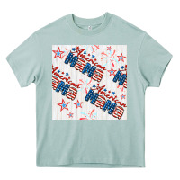 Arona american mama seamless pattern Heavy Core Tee - BundleAndBundleShop
