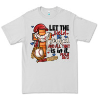 Dove Grey let the field be joyful and all that is in it Premium Tee - JahusDesignShop