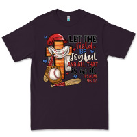 Plum let the field be joyful and all that is in it Premium Tee - JahusDesignShop