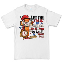 White let the field be joyful and all that is in it Premium Tee - JahusDesignShop