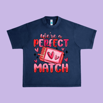 Were Perfect Match Urban Heavy Tee Designed By Maliassmallbusiness