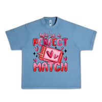 Pebble Blue were perfect match Urban Heavy Tee - MaliasSmallBusiness