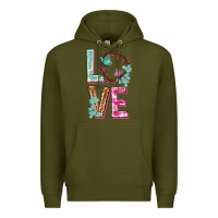 Army Green Love crown of the thorns Easter Day Premium Hoodie - HowdyJamesFarm