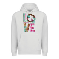 Dove Grey Love crown of the thorns Easter Day Premium Hoodie - HowdyJamesFarm