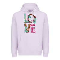 Lilac Love crown of the thorns Easter Day Premium Hoodie - HowdyJamesFarm