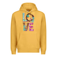 Mustard Love crown of the thorns Easter Day Premium Hoodie - HowdyJamesFarm
