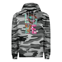 Slate Camo Love crown of the thorns Easter Day Premium Hoodie - HowdyJamesFarm