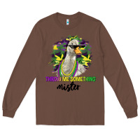 Chestnut throw me something mister Long Sleeve Tee - LillyAllenDesigns