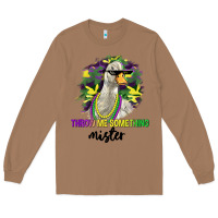 Toasted Coconut throw me something mister Long Sleeve Tee - LillyAllenDesigns
