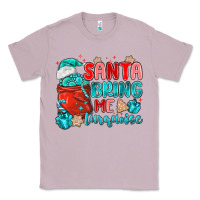 Lilac santa bring me turquoise Classic Tee - MaliasSmallBusiness