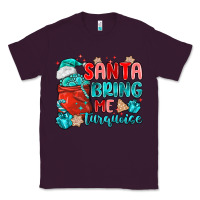Plum santa bring me turquoise Classic Tee - MaliasSmallBusiness