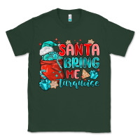 Sports Green santa bring me turquoise Classic Tee - MaliasSmallBusiness