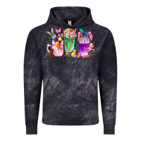 Cloud Black Easter coffee cups with Bunny Vintage Hoodie - NancyCooperArtShop