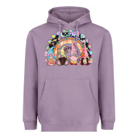 Lavender Easter Day rainbow gnomes Heavyweight Hoodie - CowGirlArtShop