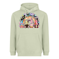 Matcha Easter Day rainbow gnomes Heavyweight Hoodie - CowGirlArtShop