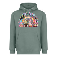 Sage Easter Day rainbow gnomes Heavyweight Hoodie - CowGirlArtShop
