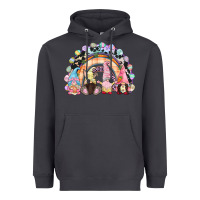 Smoke Easter Day rainbow gnomes Heavyweight Hoodie - CowGirlArtShop
