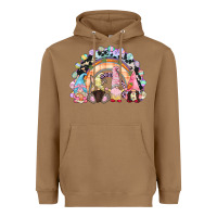 Toasted Coconut Easter Day rainbow gnomes Heavyweight Hoodie - CowGirlArtShop