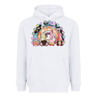White Easter Day rainbow gnomes Heavyweight Hoodie - CowGirlArtShop