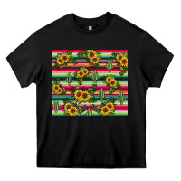 Black sunflower cactus Heavy Core Tee - JahusDesignShop